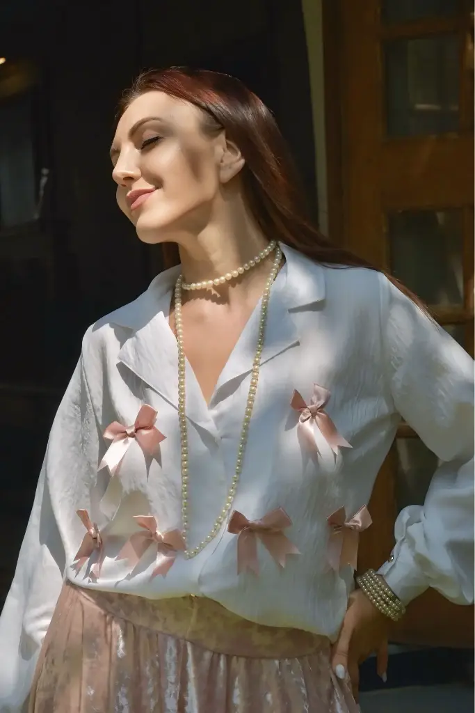 Ballet Bow Shirt  (UK 8)